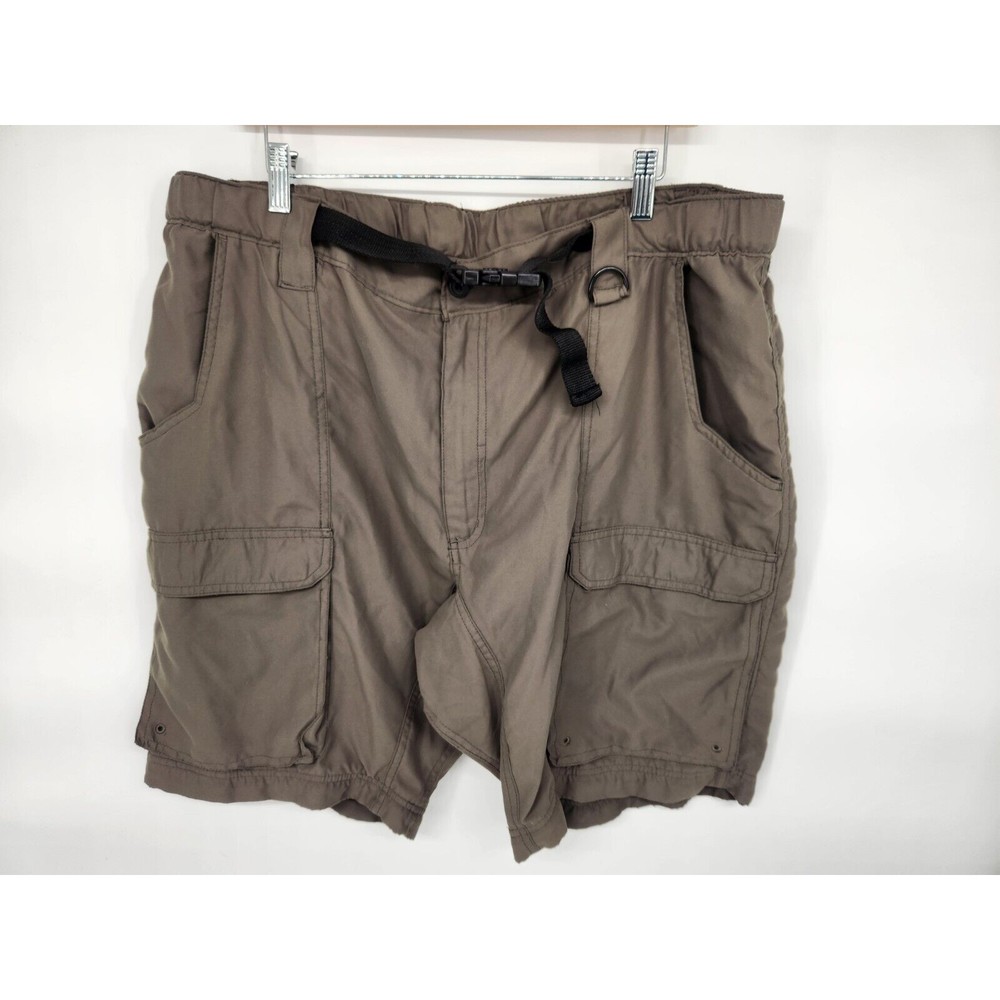 Boy Scouts Of America BSA Shorts-  Mens, XL Olive Green Cargo Outdoor Hiking
